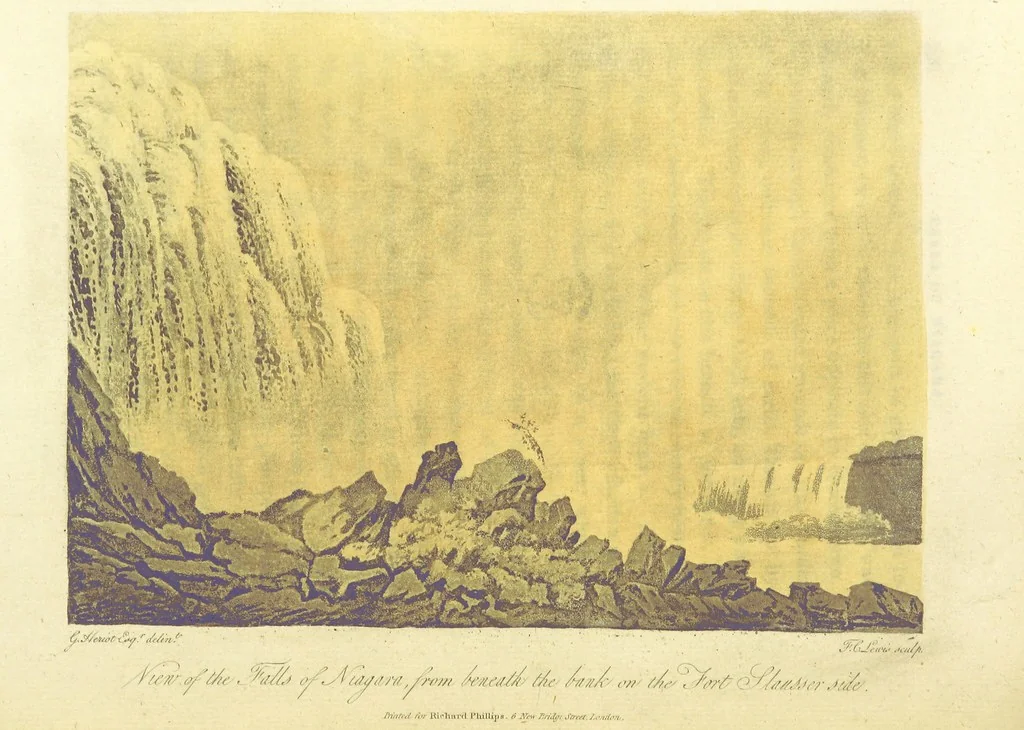 An illustration from Travels through the Canadas, ... to which is subjoined a comparative view of the manners and customs of several of the Indian nations of North and South America, etc, 1807, leaf 236