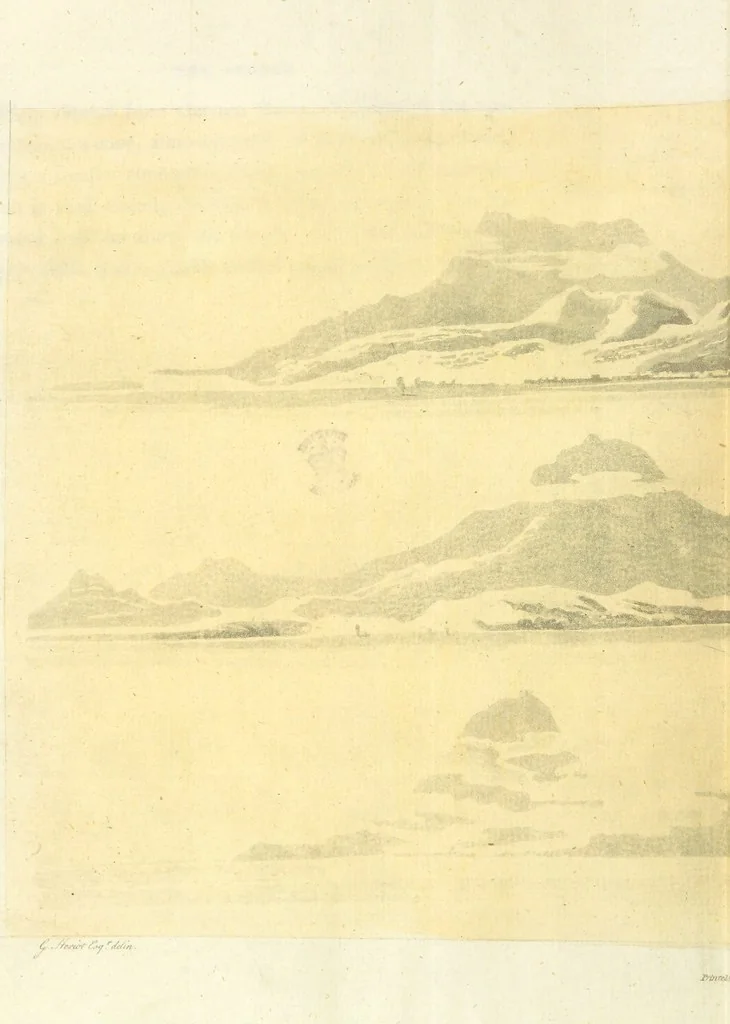 An illustration from Travels through the Canadas, ... to which is subjoined a comparative view of the manners and customs of several of the Indian nations of North and South America, etc, 1807, leaf 40