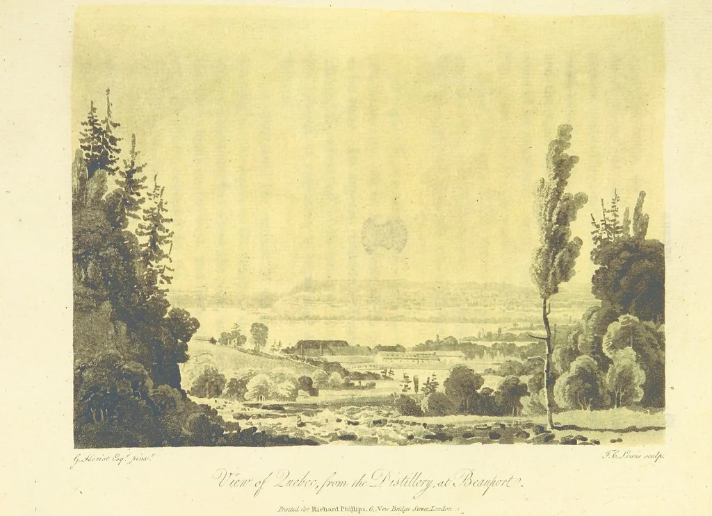 An illustration from Travels through the Canadas, ... to which is subjoined a comparative view of the manners and customs of several of the Indian nations of North and South America, etc, 1807, leaf 95
