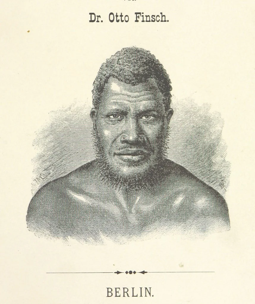 An illustration from Südsee-Erinnerungen (1875-1880). Mit einem einleitenden Vorwort von Dr. O. Finsch, 1883, leaf 5