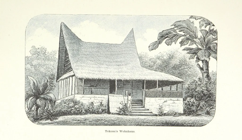 An illustration from Südsee-Erinnerungen (1875-1880). Mit einem einleitenden Vorwort von Dr. O. Finsch, 1883, leaf 52