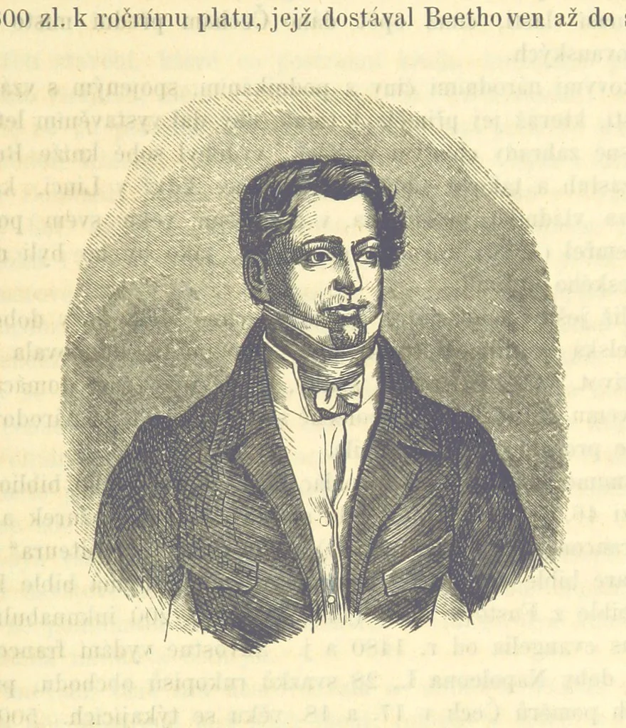 An illustration from Malebné cesty po Praze, 1866, leaf 129