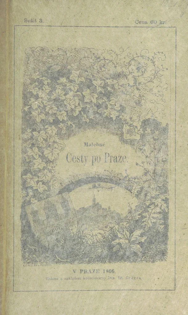 An illustration from Malebné cesty po Praze, 1866, leaf 141