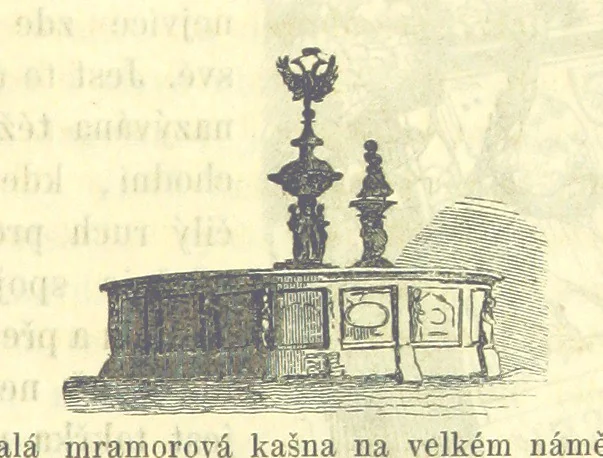 An illustration from Malebné cesty po Praze, 1866, leaf 201