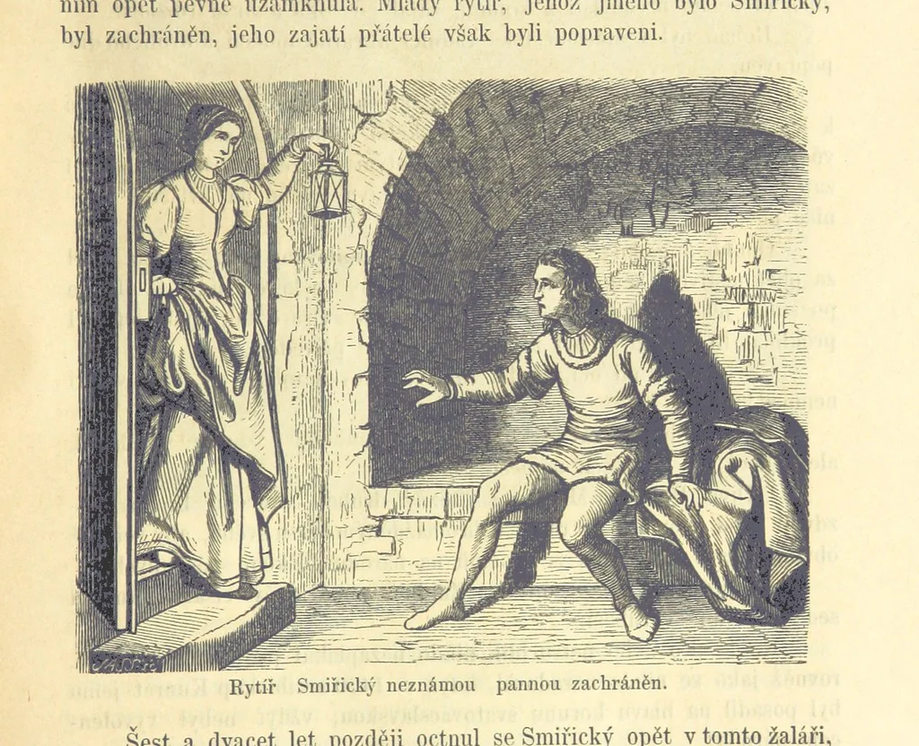 An illustration from Malebné cesty po Praze, 1866, leaf 21