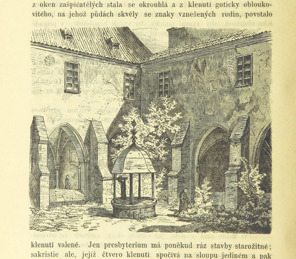 An illustration from Malebné cesty po Praze, 1866, leaf 266