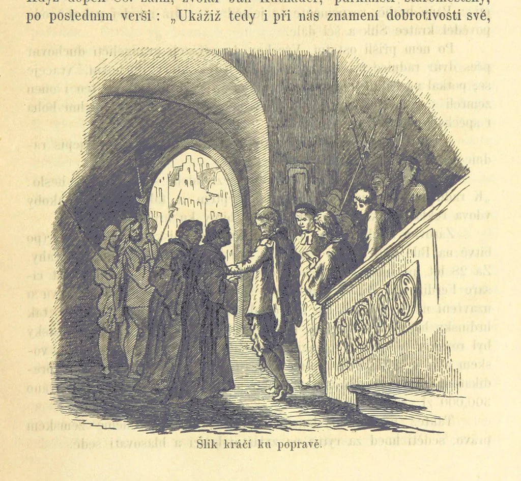 An illustration from Malebné cesty po Praze, 1866, leaf 31