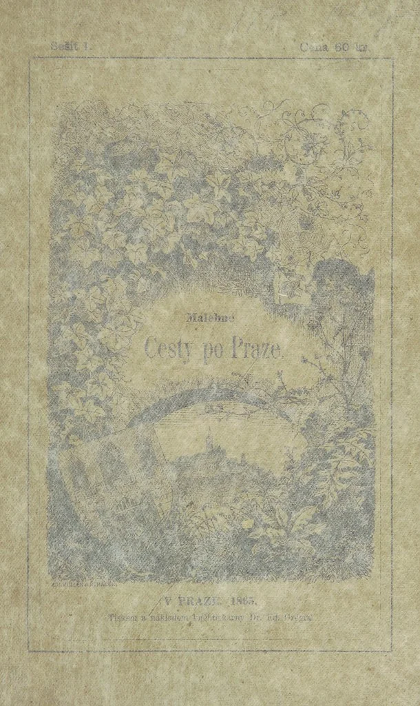 An illustration from Malebné cesty po Praze, 1866, leaf 5