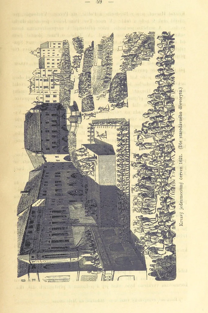An illustration from Malebné cesty po Praze, 1866, leaf 65