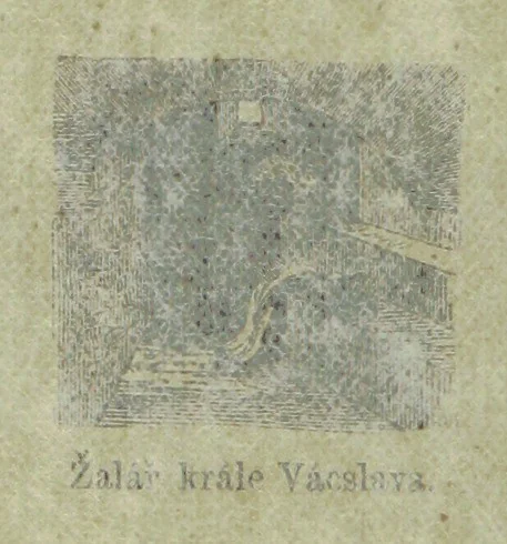 An illustration from Malebné cesty po Praze, 1866, leaf 72