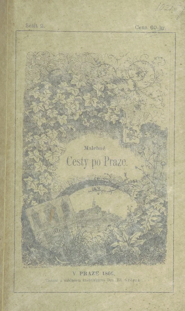 An illustration from Malebné cesty po Praze, 1866, leaf 73