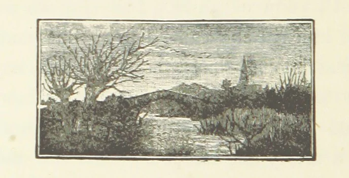 An illustration from Among the Heather. New edition, 1891, leaf 122