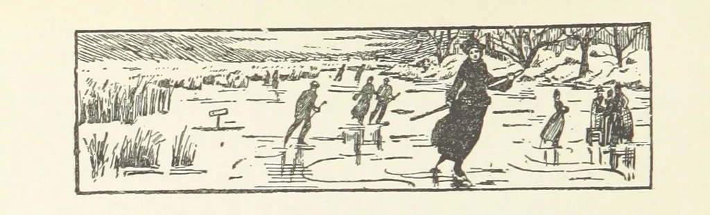 An illustration from Among the Heather. New edition, 1891, leaf 232