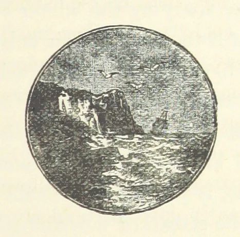 An illustration from Among the Heather. New edition, 1891, leaf 295