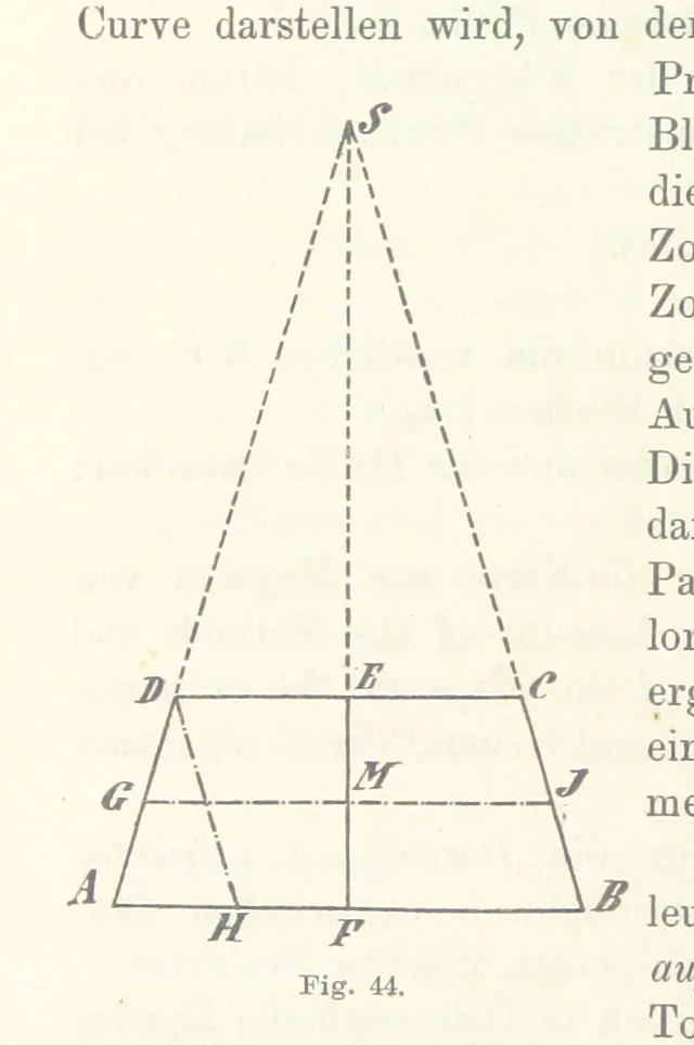 An illustration from Lehrbuch der Landkartenprojektionen, 1885, leaf 152