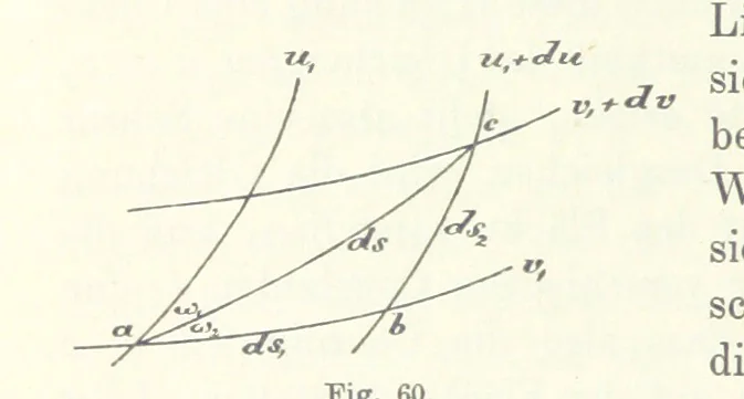 An illustration from Lehrbuch der Landkartenprojektionen, 1885, leaf 220