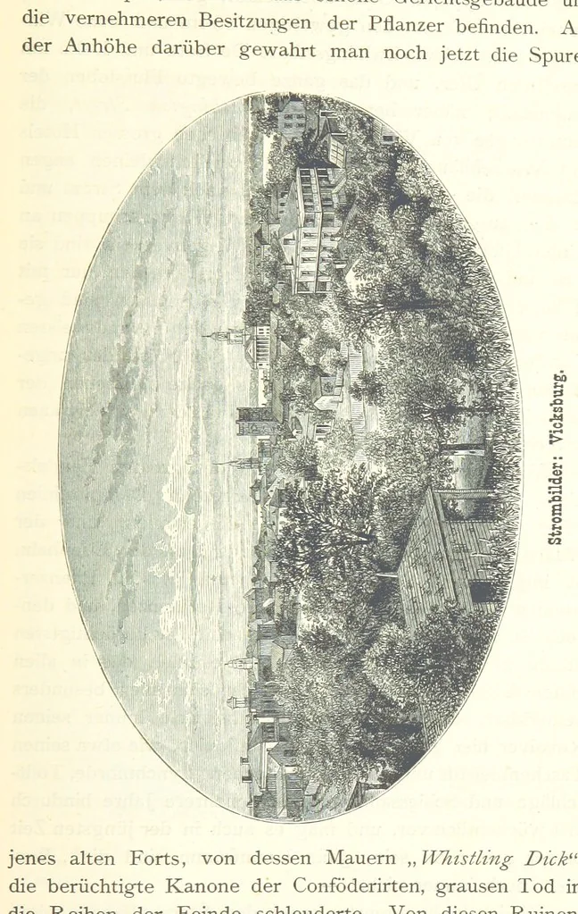 An illustration from Mississippi-Fahrten. Reisebilder aus dem amerikanischen Süden, 1879-1880, 1881, leaf 111