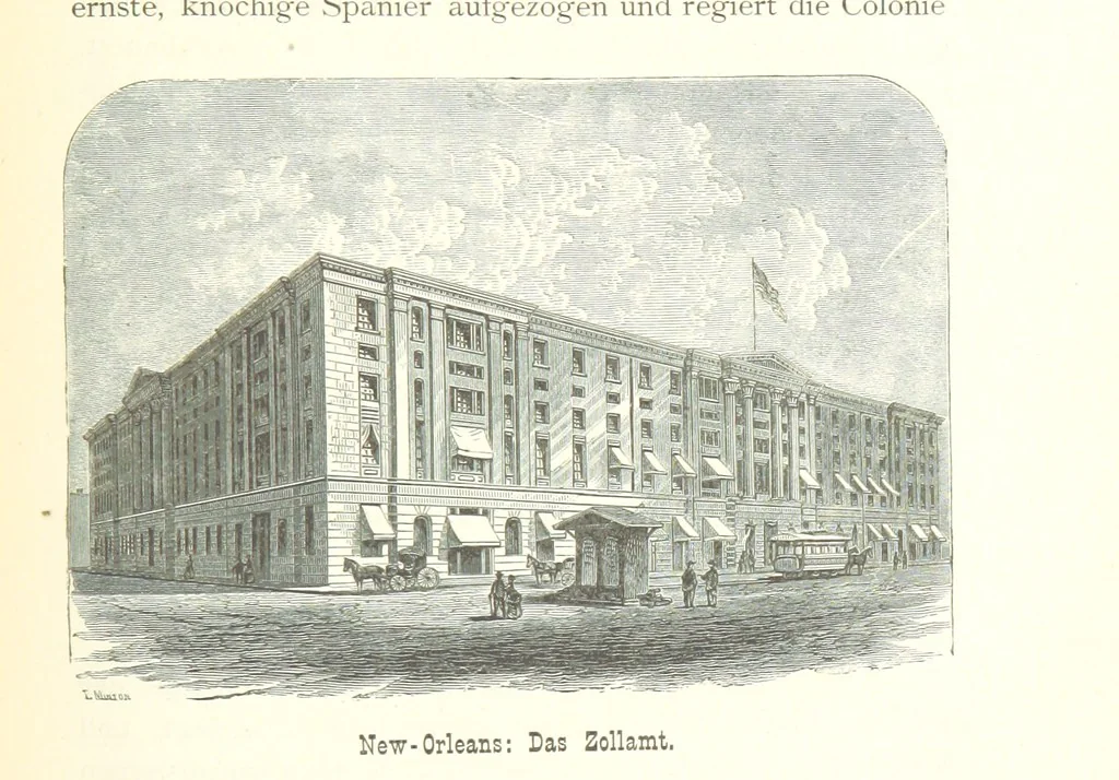 An illustration from Mississippi-Fahrten. Reisebilder aus dem amerikanischen Süden, 1879-1880, 1881, leaf 215