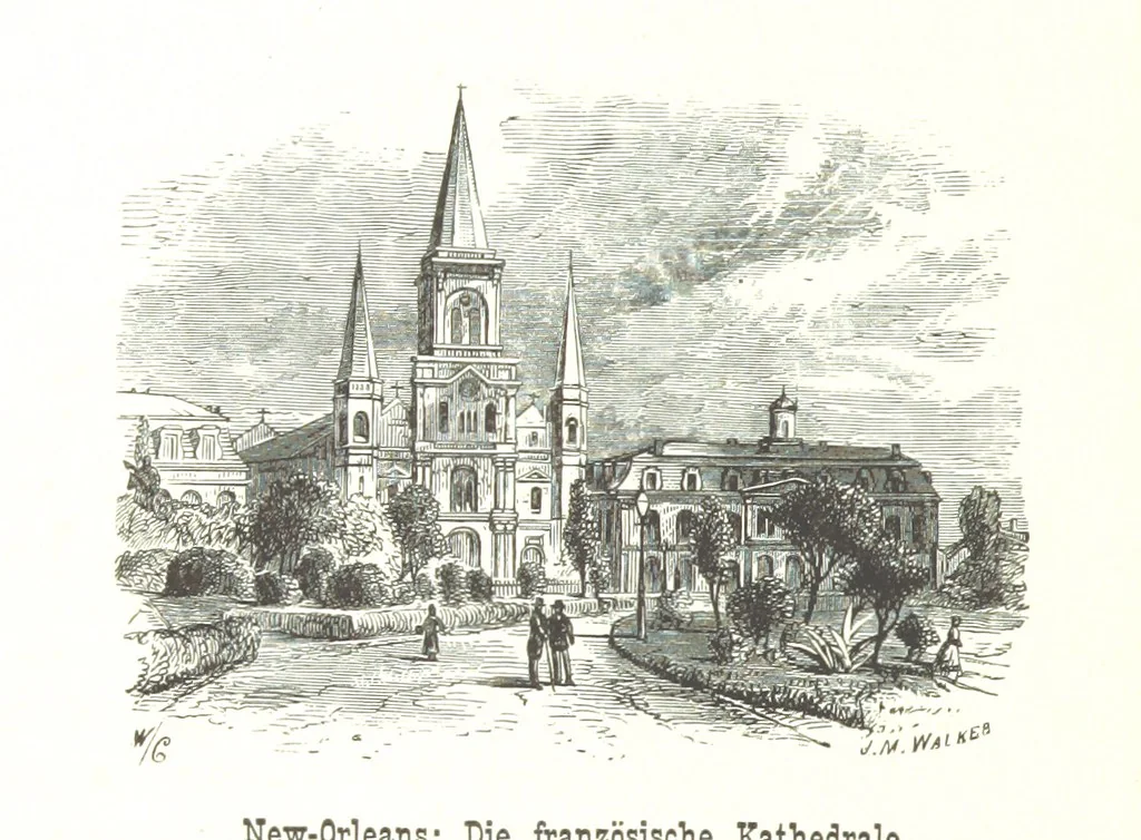 An illustration from Mississippi-Fahrten. Reisebilder aus dem amerikanischen Süden, 1879-1880, 1881, leaf 224