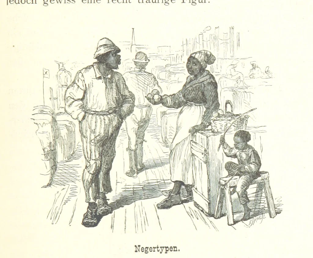 An illustration from Mississippi-Fahrten. Reisebilder aus dem amerikanischen Süden, 1879-1880, 1881, leaf 237