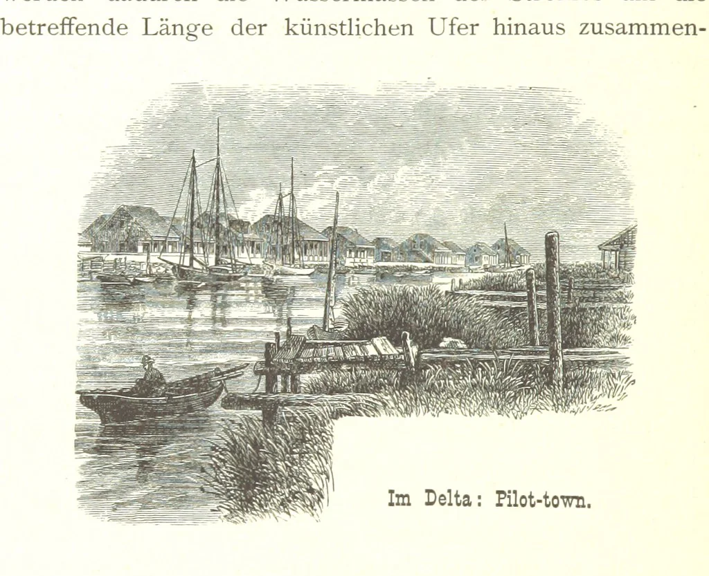 An illustration from Mississippi-Fahrten. Reisebilder aus dem amerikanischen Süden, 1879-1880, 1881, leaf 332