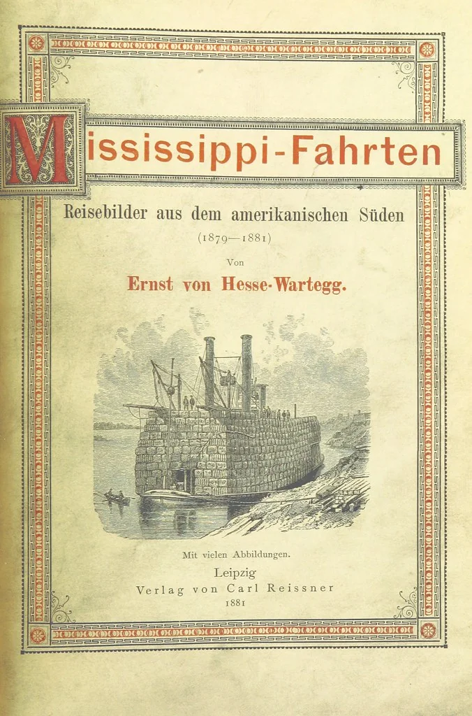 An illustration from Mississippi-Fahrten. Reisebilder aus dem amerikanischen Süden, 1879-1880, 1881, leaf 367