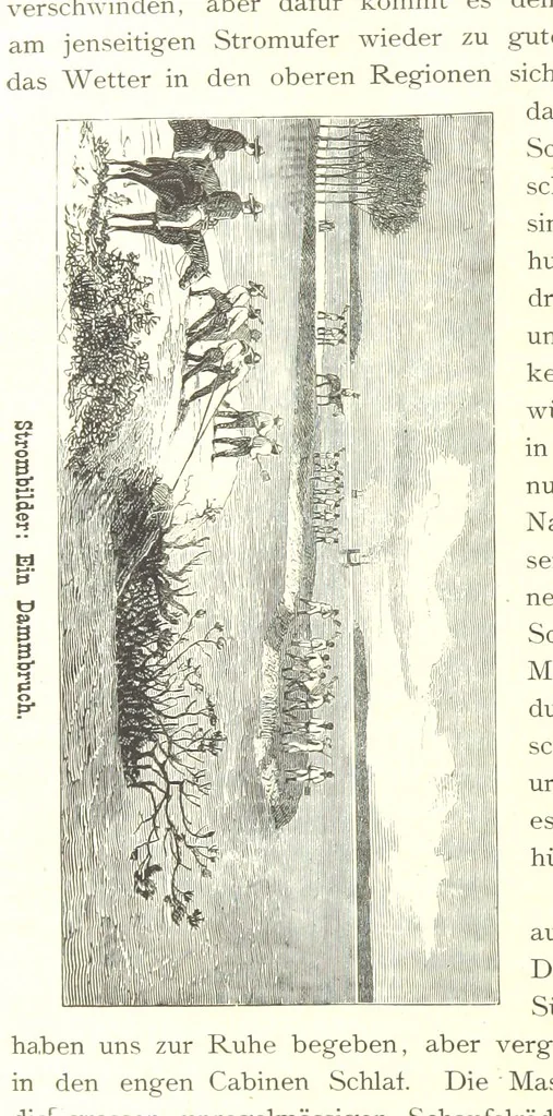 An illustration from Mississippi-Fahrten. Reisebilder aus dem amerikanischen Süden, 1879-1880, 1881, leaf 54