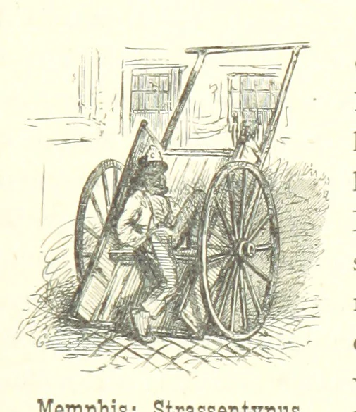 An illustration from Mississippi-Fahrten. Reisebilder aus dem amerikanischen Süden, 1879-1880, 1881, leaf 71