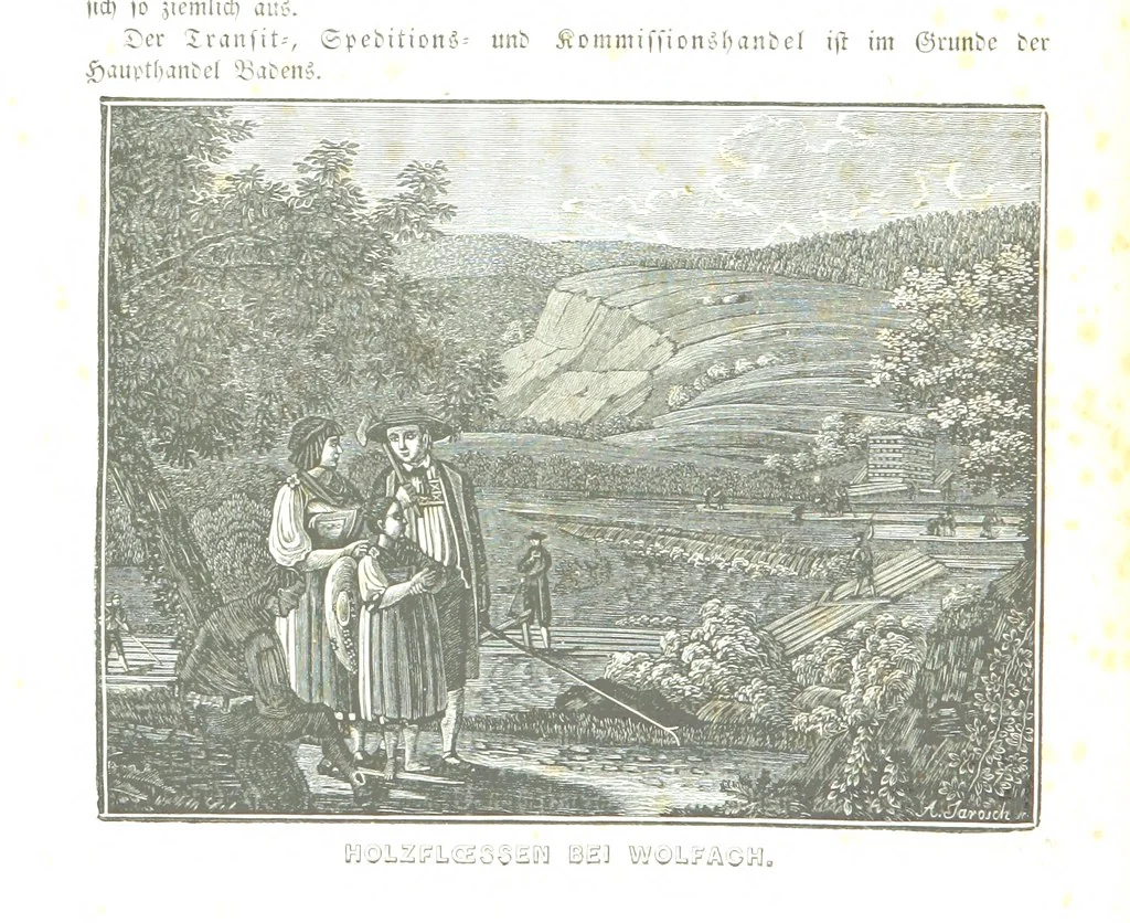 An illustration from Baden geographisch und malerisch beschrieben. Mit ... Ansichten, 1838, leaf 140