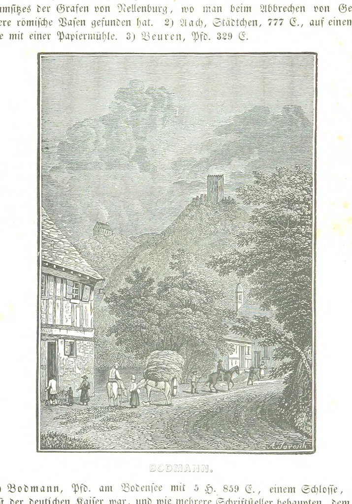 An illustration from Baden geographisch und malerisch beschrieben. Mit ... Ansichten, 1838, leaf 172