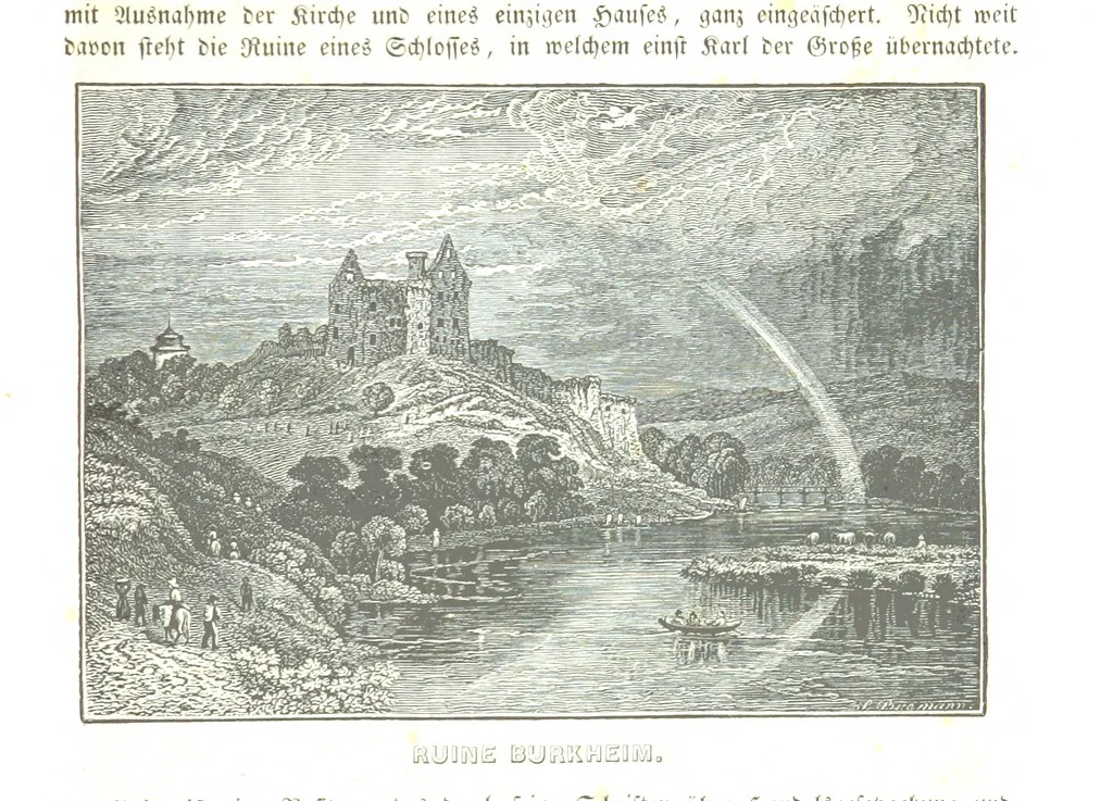 An illustration from Baden geographisch und malerisch beschrieben. Mit ... Ansichten, 1838, leaf 179