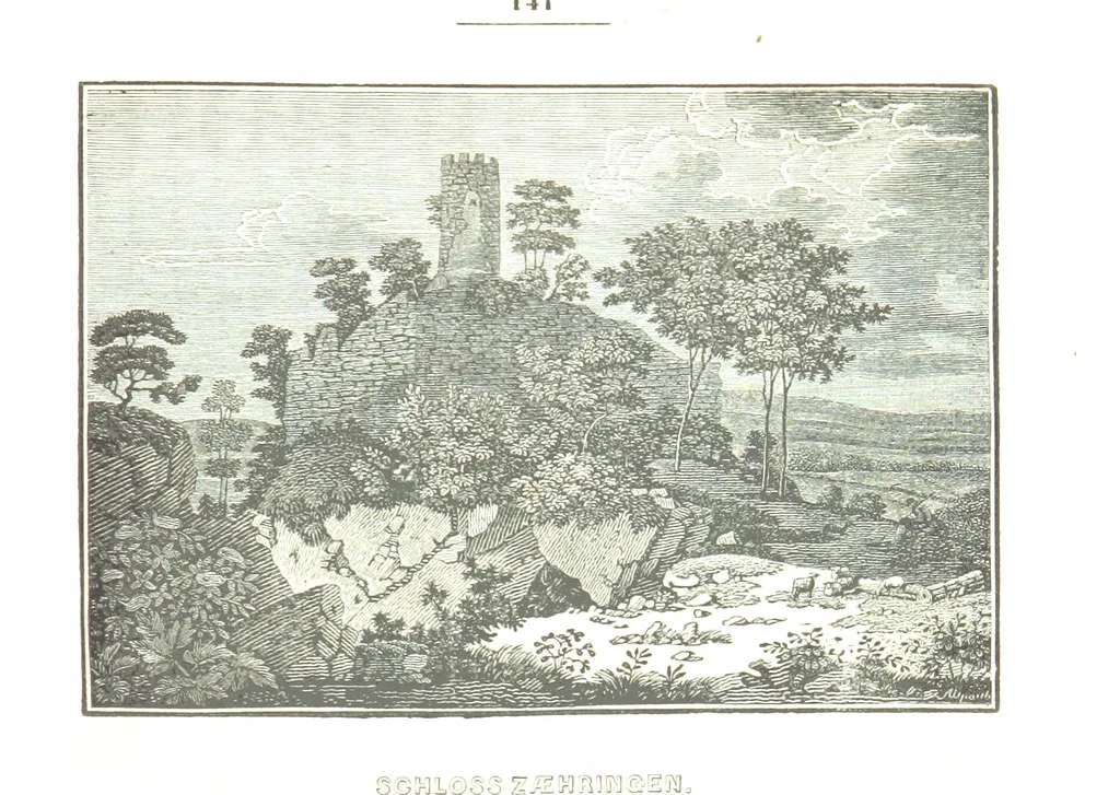 An illustration from Baden geographisch und malerisch beschrieben. Mit ... Ansichten, 1838, leaf 185