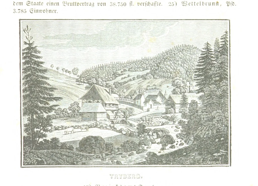 An illustration from Baden geographisch und malerisch beschrieben. Mit ... Ansichten, 1838, leaf 193