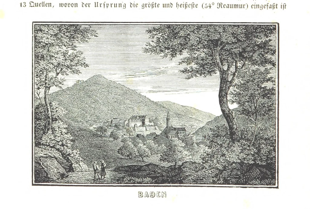 An illustration from Baden geographisch und malerisch beschrieben. Mit ... Ansichten, 1838, leaf 198