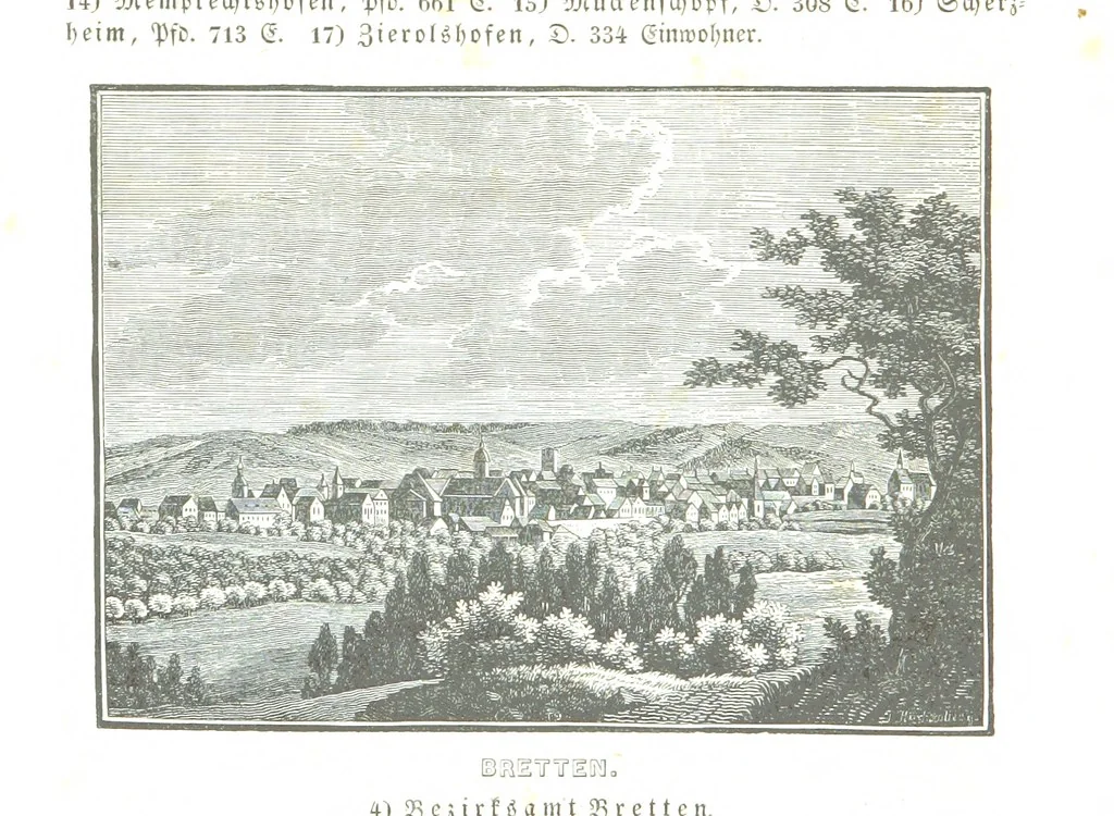 An illustration from Baden geographisch und malerisch beschrieben. Mit ... Ansichten, 1838, leaf 200