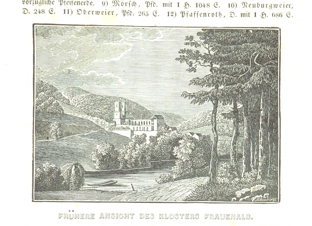 An illustration from Baden geographisch und malerisch beschrieben. Mit ... Ansichten, 1838, leaf 207