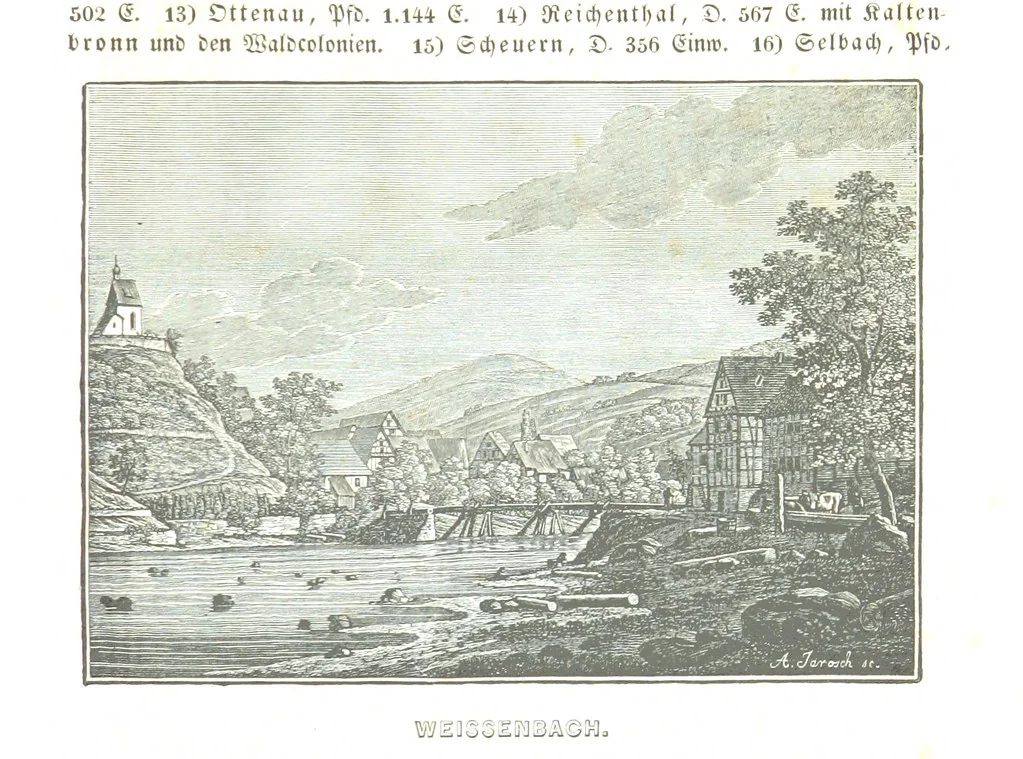An illustration from Baden geographisch und malerisch beschrieben. Mit ... Ansichten, 1838, leaf 209