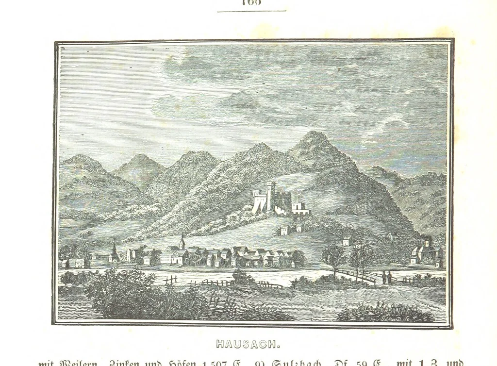 An illustration from Baden geographisch und malerisch beschrieben. Mit ... Ansichten, 1838, leaf 210