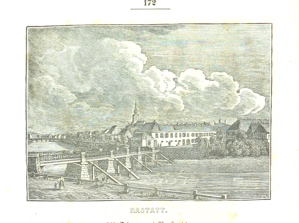An illustration from Baden geographisch und malerisch beschrieben. Mit ... Ansichten, 1838, leaf 216
