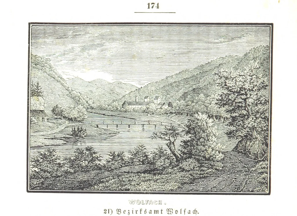 An illustration from Baden geographisch und malerisch beschrieben. Mit ... Ansichten, 1838, leaf 218