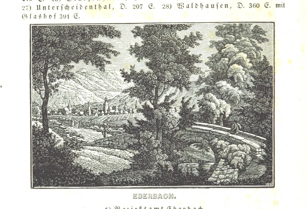 An illustration from Baden geographisch und malerisch beschrieben. Mit ... Ansichten, 1838, leaf 222