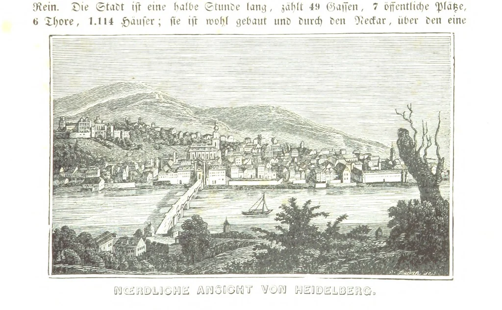 An illustration from Baden geographisch und malerisch beschrieben. Mit ... Ansichten, 1838, leaf 225