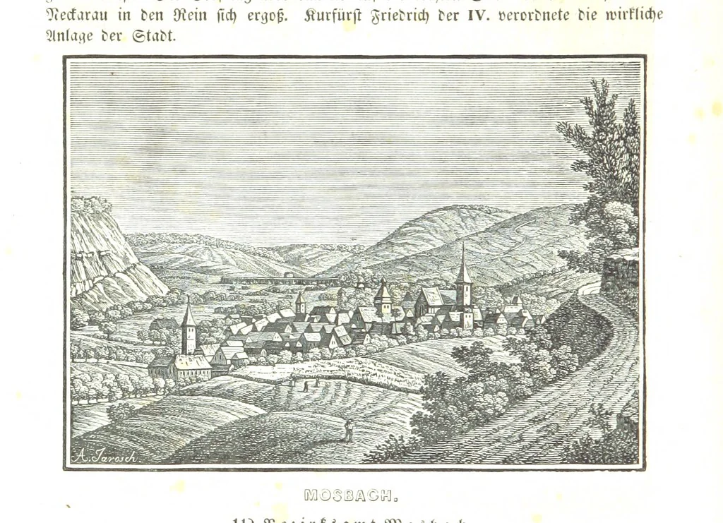 An illustration from Baden geographisch und malerisch beschrieben. Mit ... Ansichten, 1838, leaf 230
