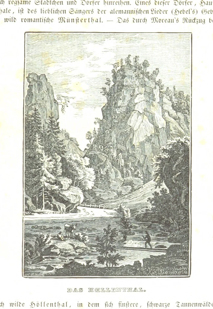 An illustration from Baden geographisch und malerisch beschrieben. Mit ... Ansichten, 1838, leaf 71