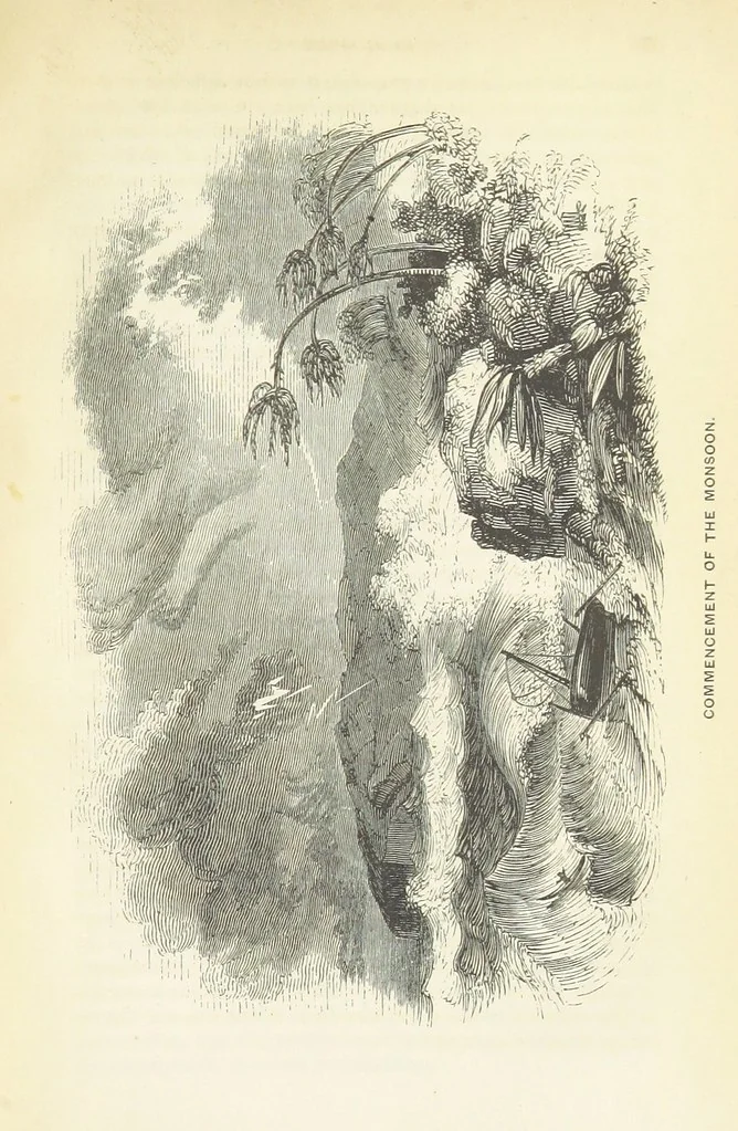An illustration from The Earth? its physical condition and most remarkable phenomena, 1855, leaf 105