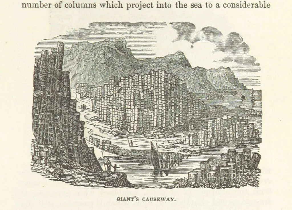 An illustration from The Earth? its physical condition and most remarkable phenomena, 1855, leaf 243