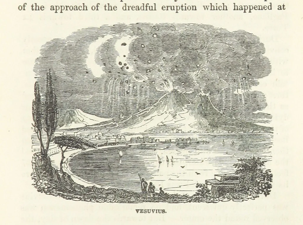 An illustration from The Earth? its physical condition and most remarkable phenomena, 1855, leaf 295
