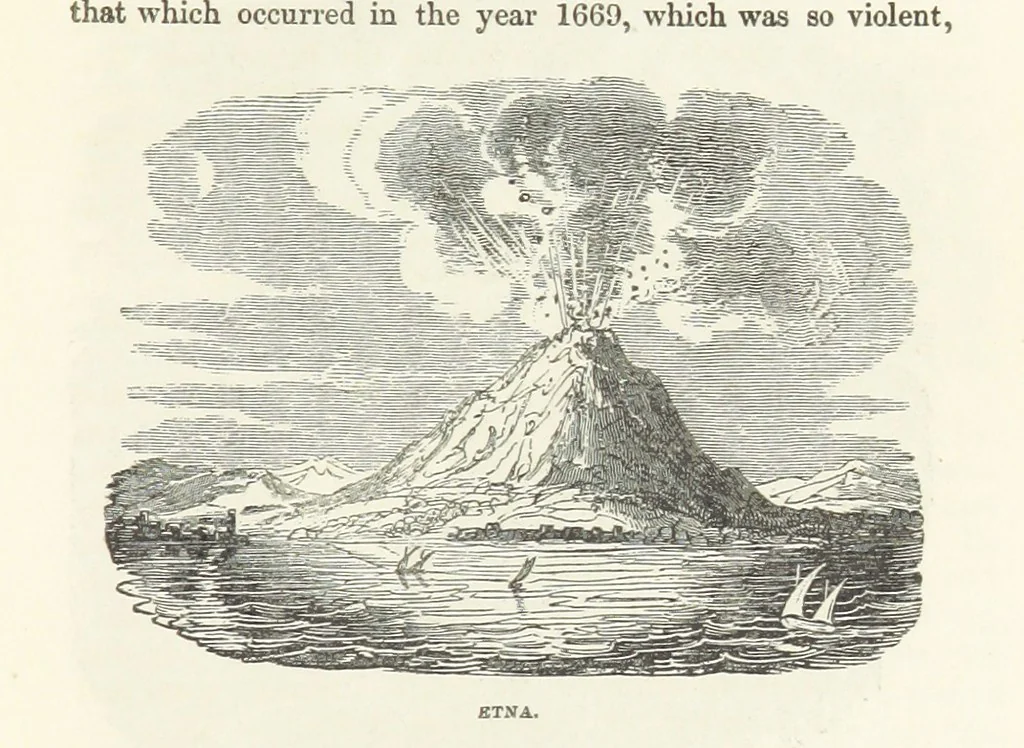 An illustration from The Earth? its physical condition and most remarkable phenomena, 1855, leaf 299