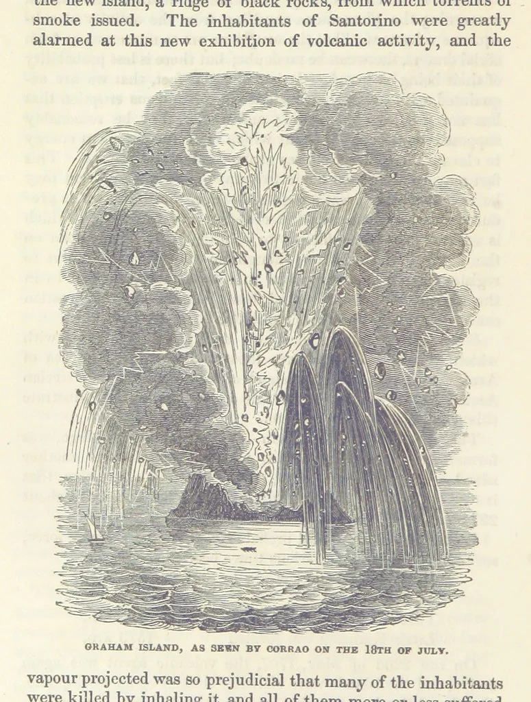 An illustration from The Earth? its physical condition and most remarkable phenomena, 1855, leaf 304