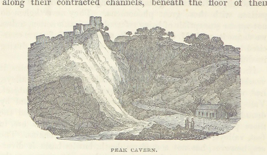 An illustration from The Earth? its physical condition and most remarkable phenomena, 1855, leaf 342